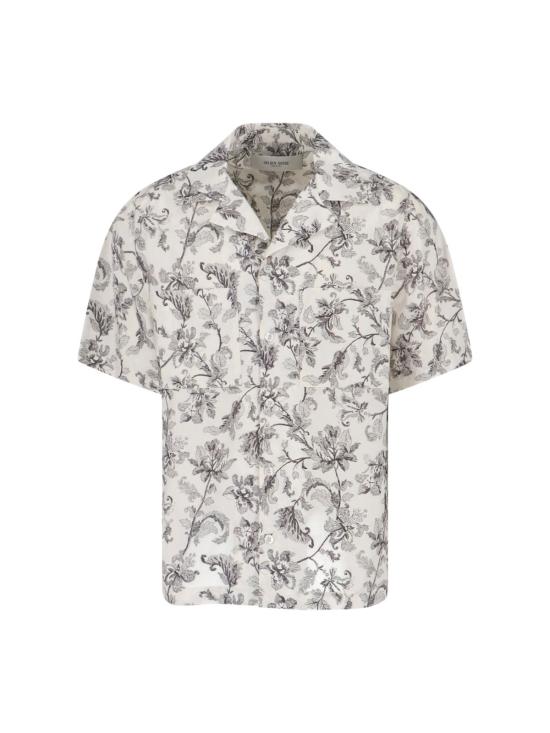  골든구스 반팔 셔츠 골든 구스 버튼  화이트