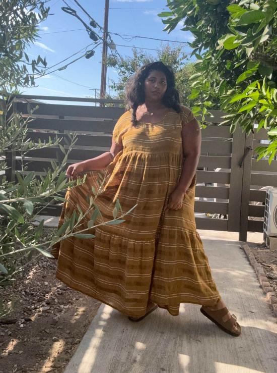  에이스 앤 지그 롱 원피스 에이스 & 지그 룰루 드레스