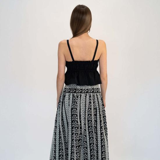  Loretta Caponi 민소매 티셔츠 로레타 카포니 알리사  판텔레리아 팝 - LORETTA CAPONI