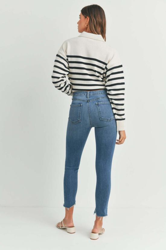  저스트 블랙 데님 데님 팬츠 리미트리스 스키니 - JUST BLACK DENIM