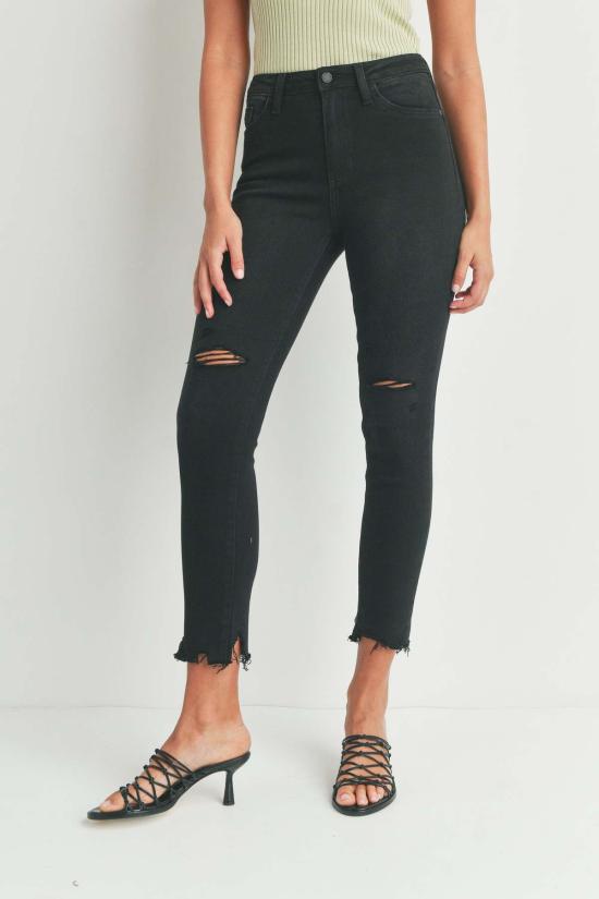  저스트 블랙 데님 데님 팬츠 리미트리스 스키니 - JUST BLACK DENIM