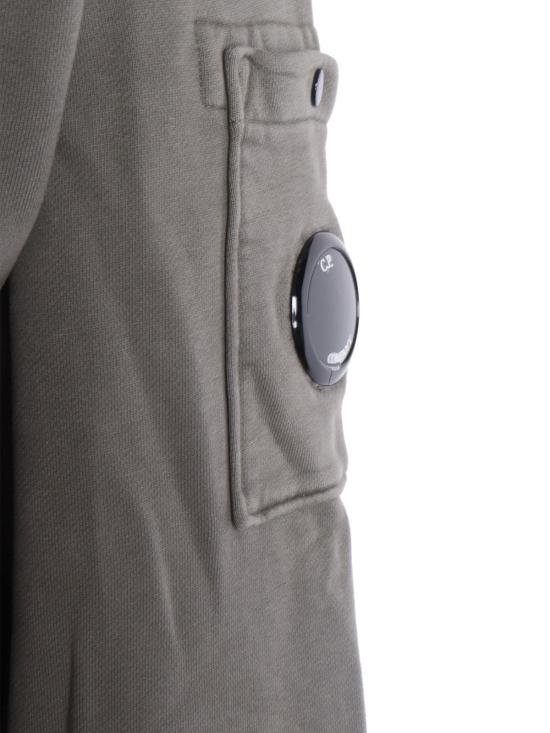  씨피 컴퍼니 긴팔 티셔츠 C.P. 컴퍼니 크루넥 스웨트셔츠 그레이 - C.P. COMPANY