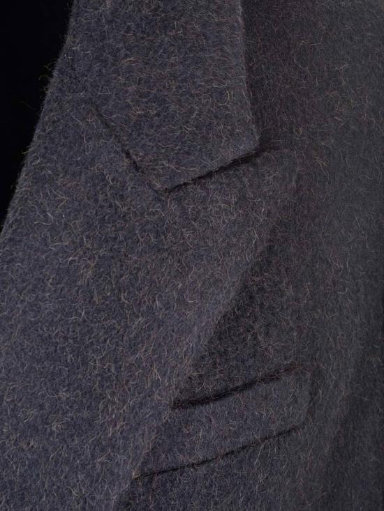  펜디 코트 롱 더블 브레스트  네이비 - FENDI