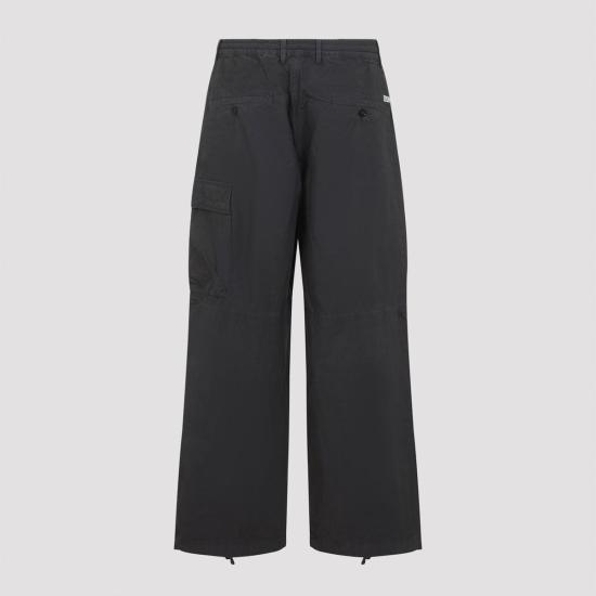  씨피 컴퍼니 치노 팬츠 C.P. 컴퍼니 마이크로 렙스 박시 카고 팬츠 건메탈 - C.P. COMPANY