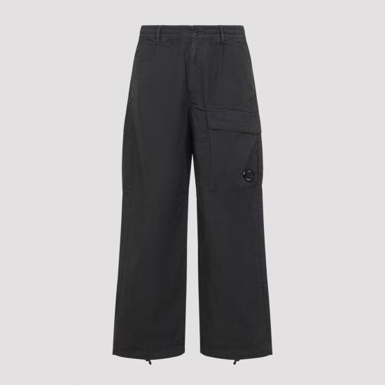  씨피 컴퍼니 치노 팬츠 C.P. 컴퍼니 마이크로 렙스 박시 카고 팬츠 건메탈