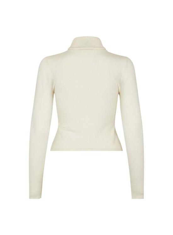  더 가먼트 터틀넥 가먼트 버겐  블라우스 크림 - THE GARMENT