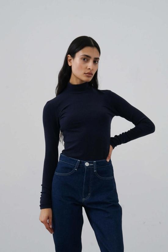  Waltz 터틀넥 왈츠 모크넥 탑 나이트