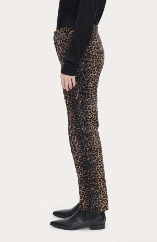  레이첼 코미 스트레이트 팬츠 시그 팬츠 레오파드 - RACHEL COMEY