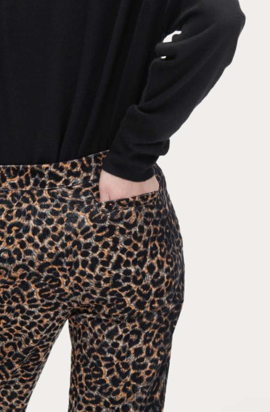  레이첼 코미 스트레이트 팬츠 시그 팬츠 레오파드 - RACHEL COMEY