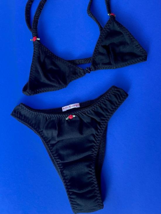  Hello Beautiful 브라 안녕하세요, 아름다운 로맨스 삼각  블랙입니다. - OTHER BRANDS