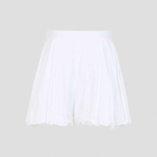  질샌더 숏팬츠 질 샌더 볼륨 버뮤다 쇼츠 옵틱 화이트 - JIL SANDER