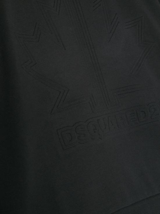  [키즈] 디스퀘어드2 풀오버 키즈 Dsquared2 슬라우치핏 크루넥 스웨트셔츠 블랙 - DSQUARED2