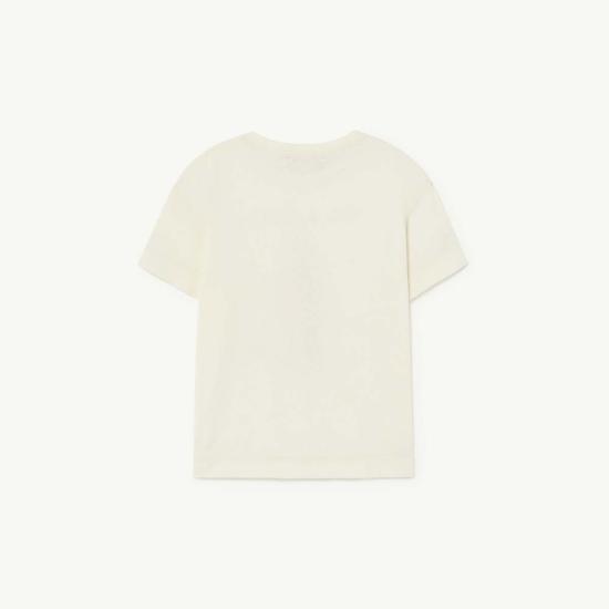  [키즈] 더 애니멀스 옵저버토리 트레이닝 상의 어린이 동물 관측소 수탉 티셔츠 (흰색) - THE ANIMALS OBSERVATORY