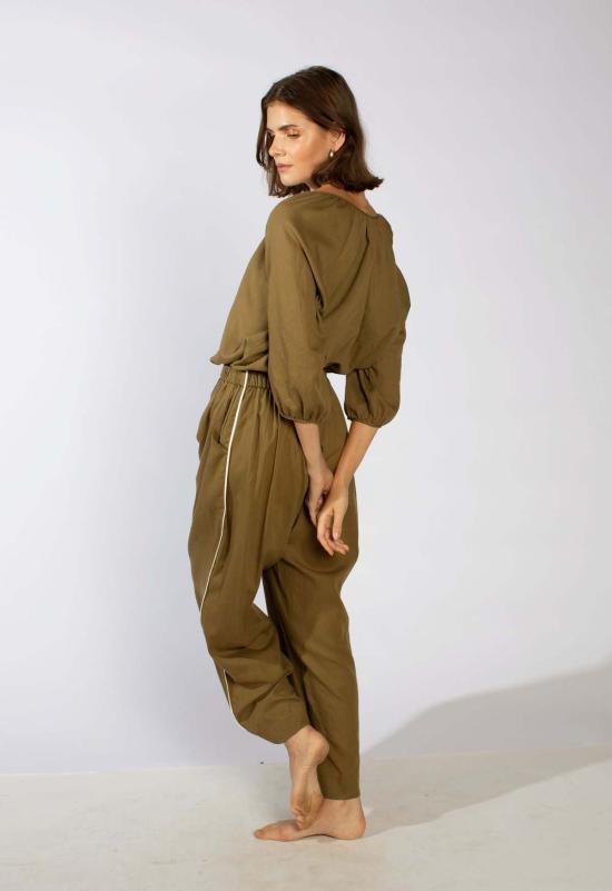  루 샤르망 블라우스 루프 샤르망 클래식 페전트 탑 - LOUP CHARMANT