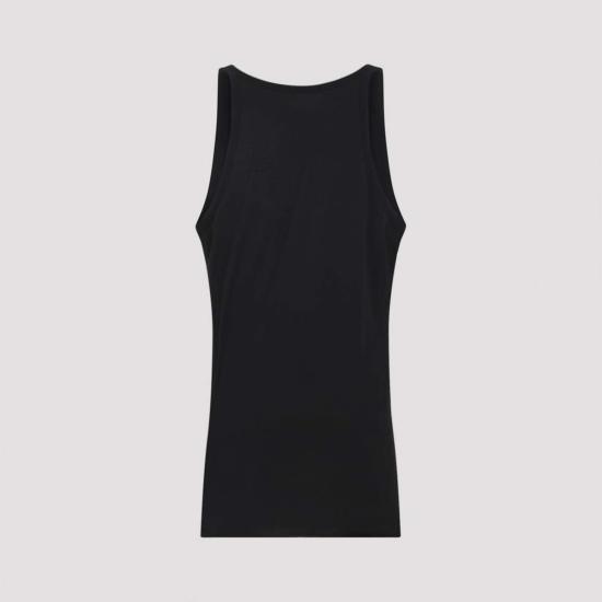  릭 오웬스 민소매 티셔츠 포니 탱크 블랙 - RICK OWENS