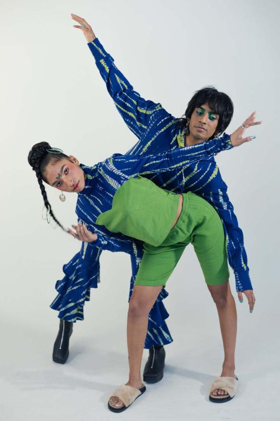  Abacaxi 긴팔 티셔츠 아바카시 스위트하트 터틀넥 모스 그린 - OTHER BRANDS