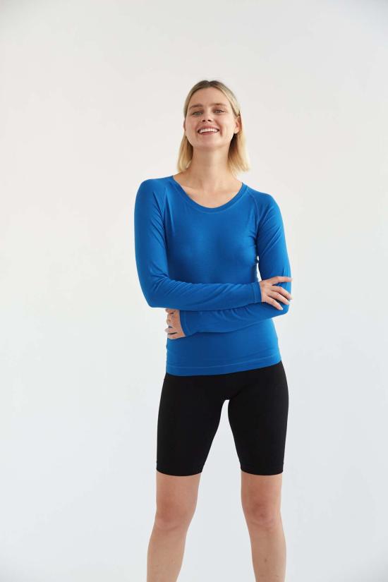  온오프 에센셜즈 긴팔 티셔츠 온/오프 에센셜 대나무 - ON/OFF ESSENTIALS