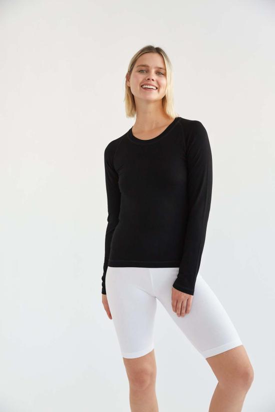  On/off essentials 긴팔 티셔츠 온/오프 에센셜 대나무 - OTHER BRANDS