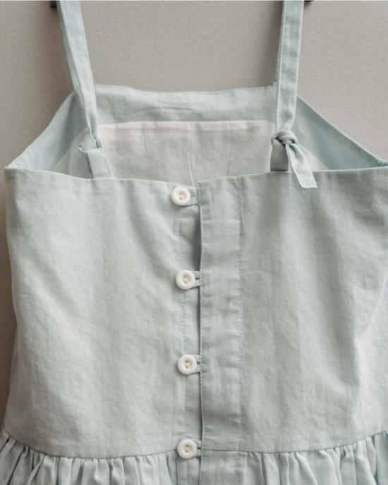  [키즈] Piper&Cloth 원피스 키즈 파이퍼앤클로스 히카리 핀턱 드레스 블루 - OTHER BRANDS