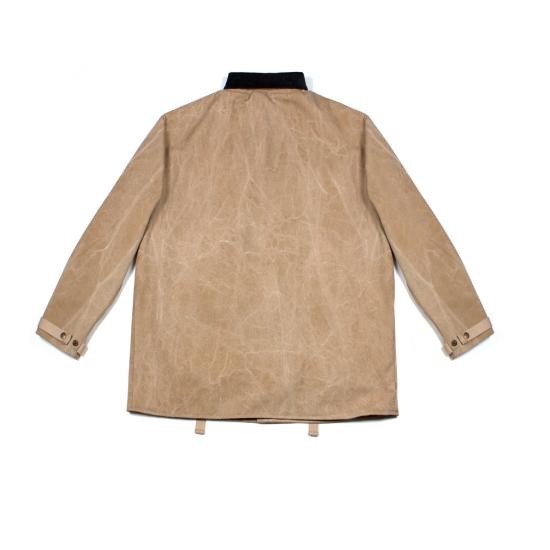  M Press 자켓 M 프레스 왁스 처리된 바버 재킷 마블 샌드 - OTHER BRANDS