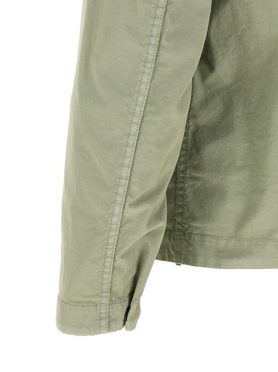  스톤 아일랜드 자켓 1200013 오버셔츠 그린 - STONE ISLAND