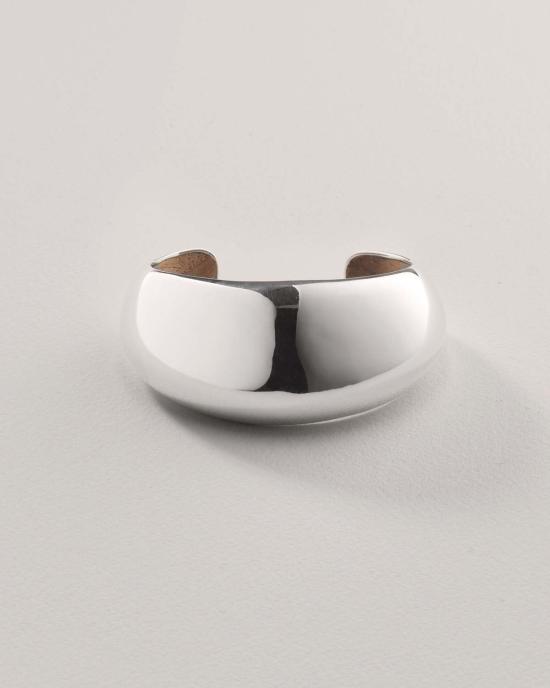  아니카 이네즈 팔찌 드리프트 커프 실버/티크 우드 - ANNIKA INEZ