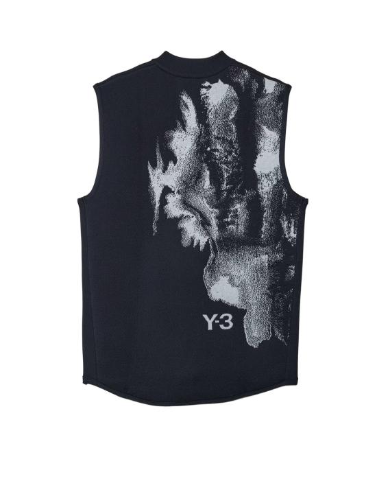  와이쓰리 베스트 Y 3 M 런  스웨트셔츠 블랙 - Y-3