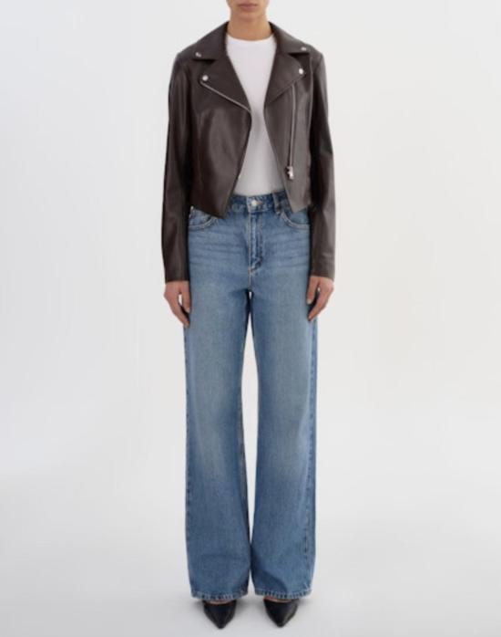  LAMARQUE 가죽 자켓 라마르크 파스칼 인조 가죽 재킷 (진한 갈색) - OTHER BRANDS