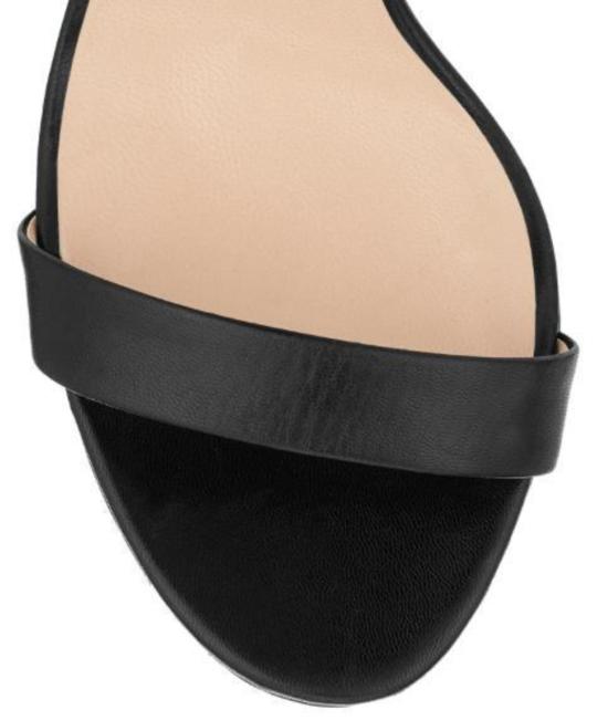  지미추 힐/펌프스 트루스 100 키드 가죽 샌들 블랙 - JIMMY CHOO