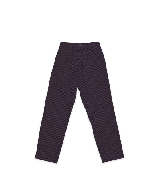  LWN 라운지 웨어 Lwn Strausii 팬츠 미드나잇 펜슬 스트라이프 - LWN