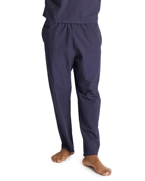  LWN 라운지 웨어 Lwn Strausii 팬츠 미드나잇 펜슬 스트라이프 - LWN