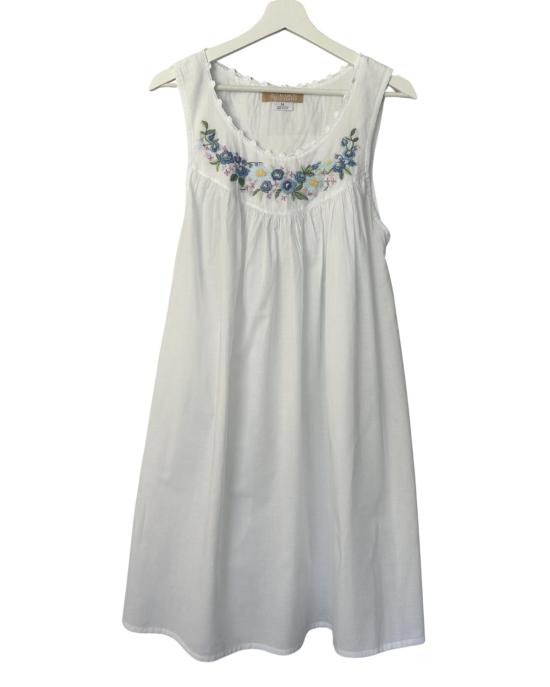  Maison d'Haiti 라운지 웨어 메종 다티 블루 로즈버드 나이트가운