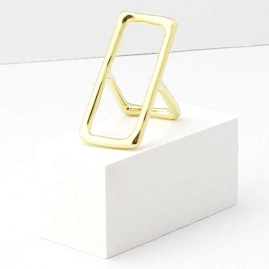  제인 다렌스부르그 반지 제인 다렌스버그 금속 직사각형 - JANE DARENSBOURG