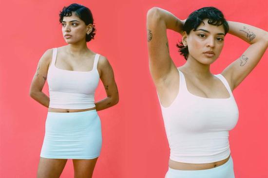  질 로드리게즈 민소매 티셔츠 길 로드리게스 마티스 스쿱 탱크탑