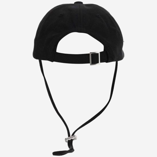  자크뮈스 모자 Jacquemus La Casquette Artichaut  블랙 - JACQUEMUS