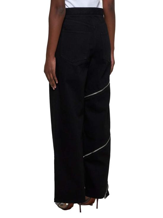  알라이아 데님 팬츠 Alaia Spirale 진 느와르 Alaia - ALAIA