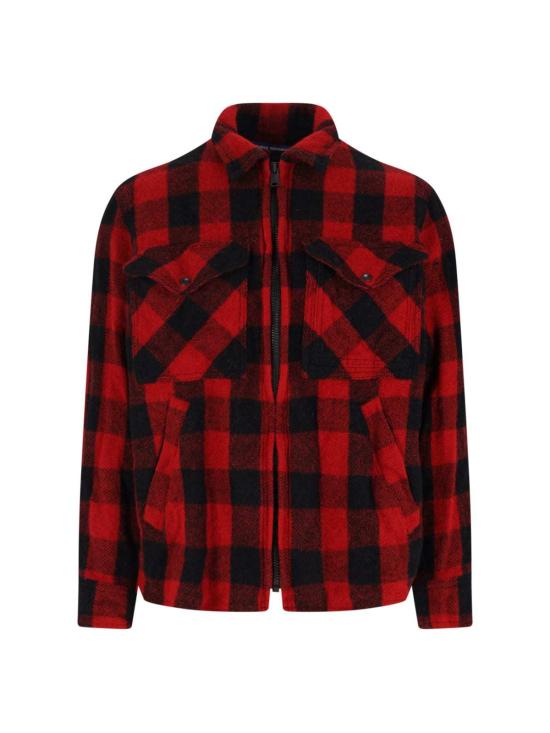  와타나베 준야 자켓 준야 와타나베 필슨 셔츠 재킷 레드