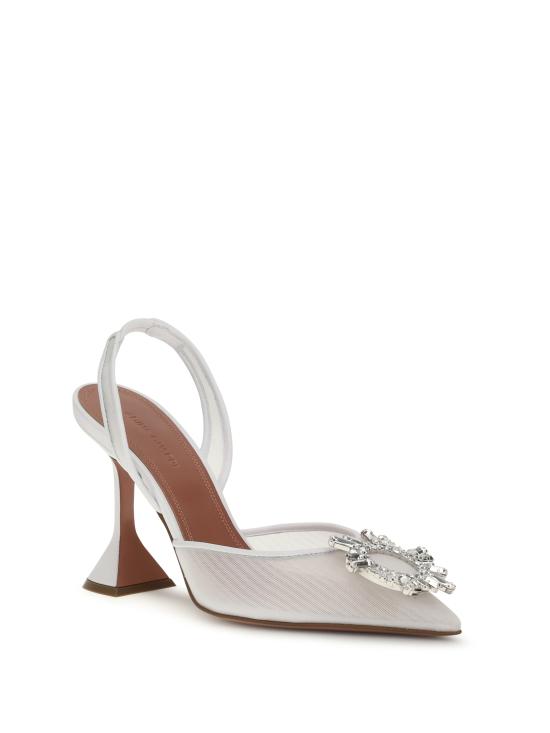 26SS 아미나 무아디 힐/펌프스 13S362832BEG WHITE - AMINA MUADDI