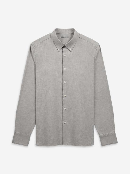  O.N.S 긴팔 셔츠 풀턴 플란넬 트윌  라이트 그레이 헤더