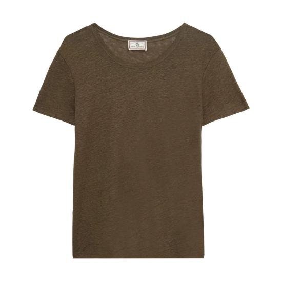  이네스 드 라 프레상쥬 반팔 티셔츠 Ines De La Fressange 써니 티셔츠 - INES DE LA FRESSANGE