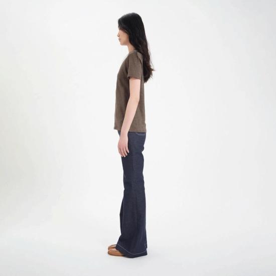  이네스 드 라 프레상쥬 반팔 티셔츠 Ines De La Fressange 써니 티셔츠 - INES DE LA FRESSANGE