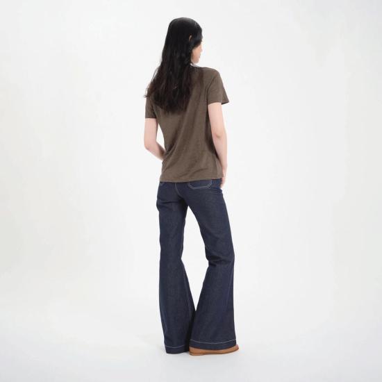  이네스 드 라 프레상쥬 반팔 티셔츠 Ines De La Fressange 써니 티셔츠 - INES DE LA FRESSANGE