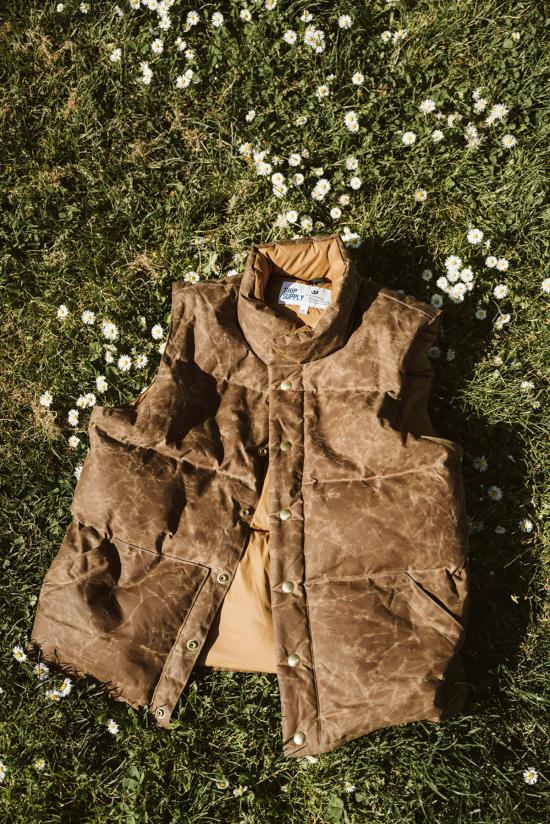  쉽 서플라이 베스트 선박용품 밀랍 다운 조끼 - SHIP SUPPLY