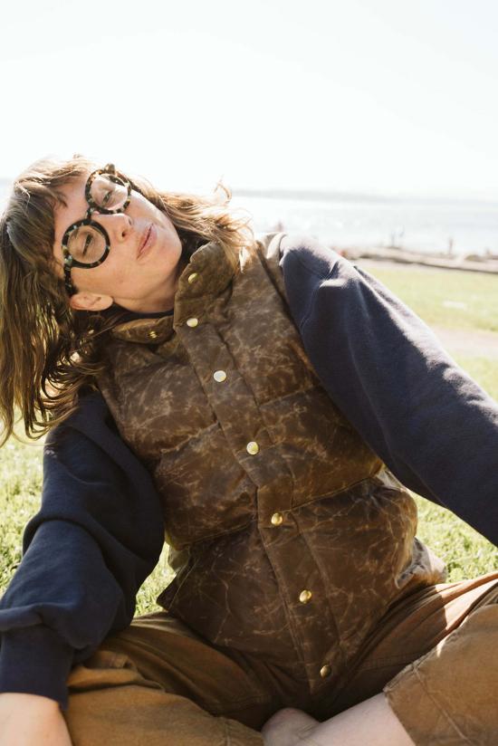  쉽 서플라이 베스트 선박용품 밀랍 다운 조끼