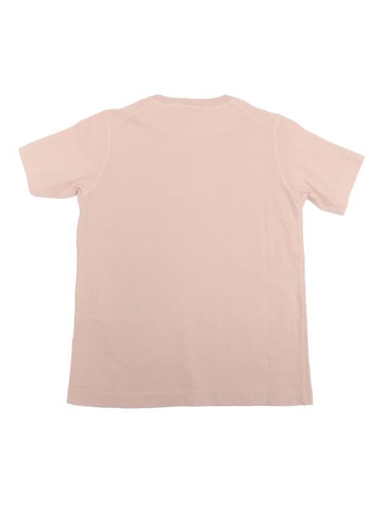  [키즈] 스톤 아일랜드 탑 키즈  티셔츠 핑크색 - STONE ISLAND