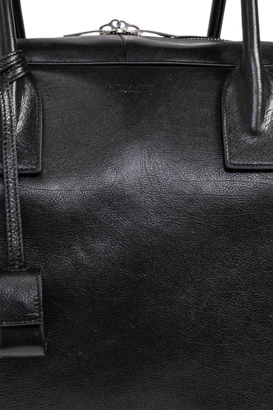  생로랑 토트백 캐리어온 백 블랙 - SAINT LAURENT