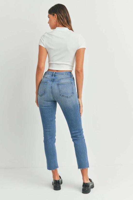  저스트 블랙 데님 데님 팬츠 키노트 진 - JUST BLACK DENIM