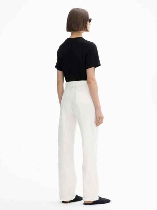  하우스 오브 다그마르 스트레이트 팬츠 하우스 오브 다그마 코튼 치노 화이트 - HOUSE OF DAGMAR