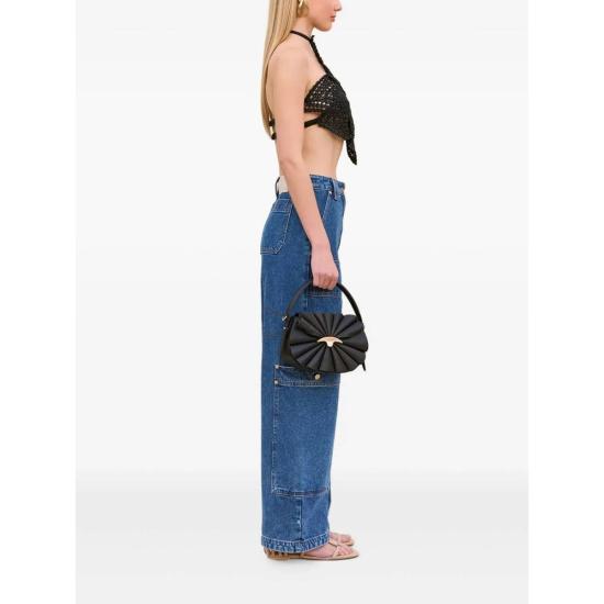  컬트 가이아 민소매 티셔츠 탑 블랙 - CULT GAIA