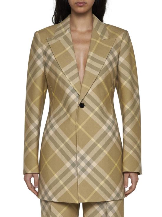  버버리 수트 자켓 블레이저 플랙스 Ip 체크 - BURBERRY